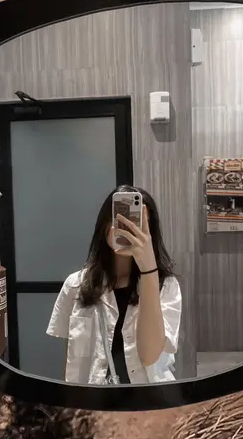 mirror selfie capcut template