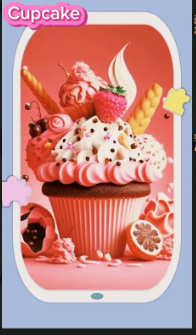 Cupcake Capcut Template